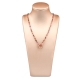 Collier tormaline taglio diamond