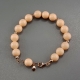 Bracciale bamboo rosa 10 mm